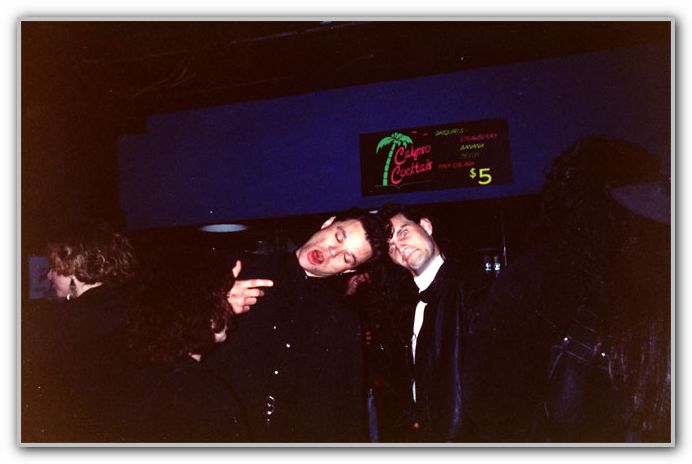 DJ & Adam at Gobbles Nightclub circa 1994